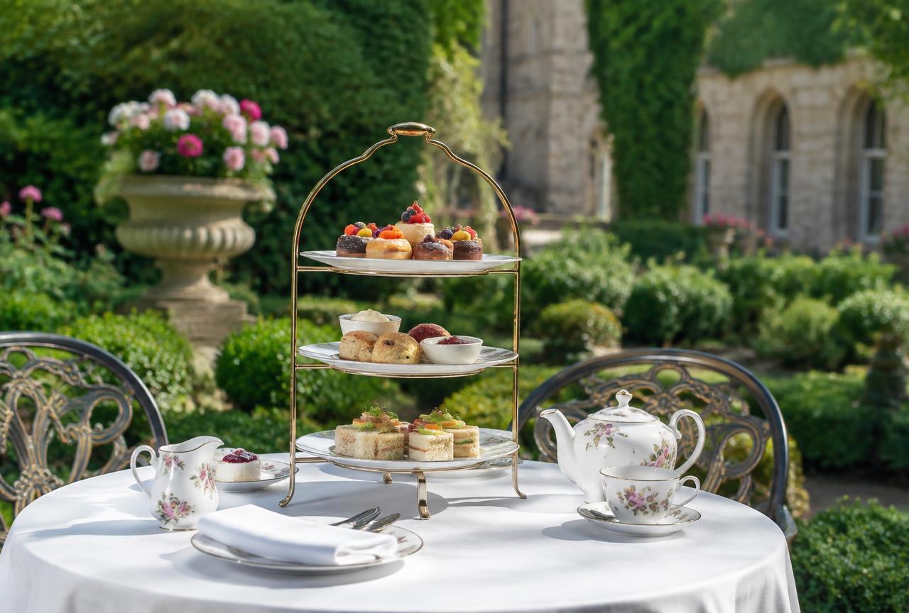 Garden high tea